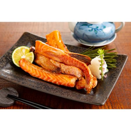 [丸富農水]一夜干しサーモンハラスみりん200g×5袋